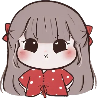 💭 emoji ❲ ⎙ @crmll06 ❳ Chᥙbbᥡ gιrᥣ 2 Telegram sticker 10 of 40