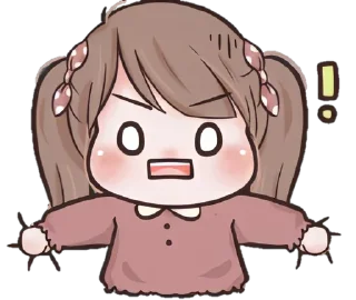 🧁 emoji ❲ ⎙ @crmll06 ❳ Chᥙbbᥡ gιrᥣ 1 Telegram sticker 19 of 40