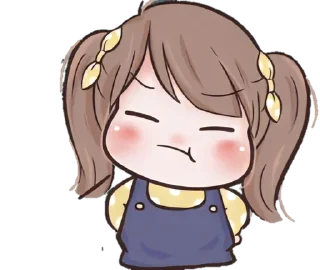 🧁 emoji ❲ ⎙ @crmll06 ❳ Chᥙbbᥡ gιrᥣ 1 Telegram sticker 9 of 40