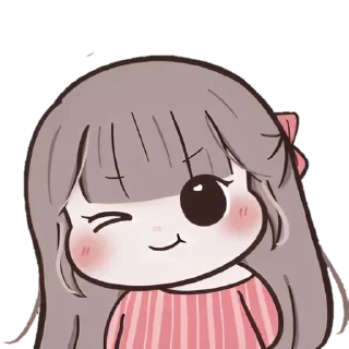 💭 emoji ❲ ⎙ @crmll06 ❳ Chᥙbbᥡ gιrᥣ 2 Telegram sticker 20 of 40