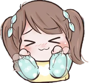 🧁 emoji ❲ ⎙ @crmll06 ❳ Chᥙbbᥡ gιrᥣ 1 Telegram sticker 11 of 40