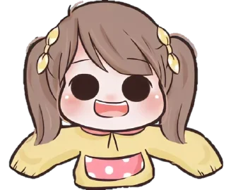 Sticker from ❲ ⎙ @crmll06 ❳ Chᥙbbᥡ gιrᥣ 1