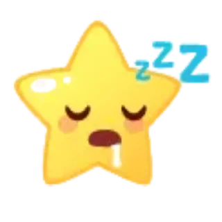 😴 emoji 星瞳 Telegram sticker 7 of 120