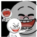 😆 emoji Mad Laugh Telegram sticker 6 of 34