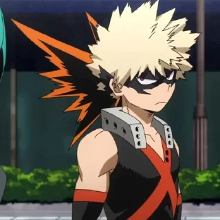 🧨 emoji Katsuki Bakugo | @kaptenracing Telegram sticker 1 of 66