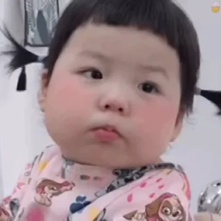 😔 emoji 丸子妹❤️ @biaoqingbao01 Telegram sticker 4 of 45