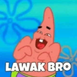 😀 emoji meme patrick Telegram sticker 23 of 30