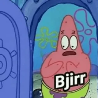 😀 emoji meme patrick Telegram sticker 12 of 30