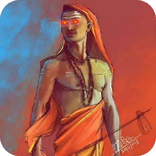 🍖 emoji अद्वैत सदा विजयतेः 🔱🚩 Telegram sticker 4 of 41