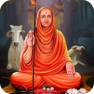 🐶 emoji अद्वैत सदा विजयतेः 🔱🚩 Telegram sticker 21 of 41