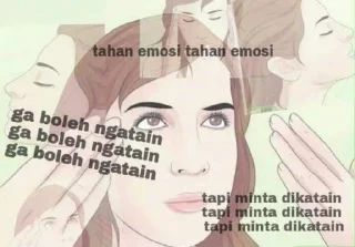 Sticker from meme lagi