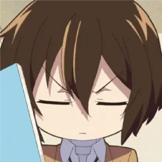 😑 emoji dazai Telegram sticker 14 of 28
