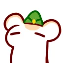 😀 emoji hamster mk2 Telegram sticker 2 of 31