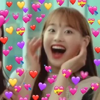 💓 emoji chuu chuu train Telegram sticker 12 of 25