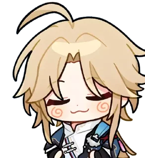 😏 emoji Honkai: Star Rail @AnimeLibrary_Stickers Telegram sticker 15 of 97