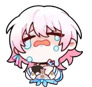 😭 emoji Honkai: Star Rail @AnimeLibrary_Stickers Telegram sticker 6 of 97