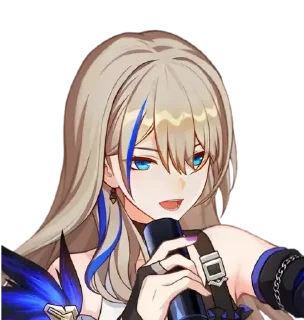 👩‍🎤 emoji Honkai: Star Rail @AnimeLibrary_Stickers Telegram sticker 10 of 97