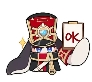 Sticker from Honkai: Star Rail @AnimeLibrary_Stickers