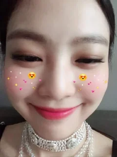🦋 emoji Jennie Telegram sticker 15 of 34