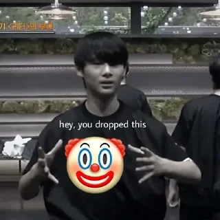 🤡 emoji Enhypen Ni-Ki memes Telegram sticker 23 of 72
