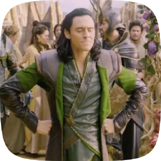 💚 emoji Loki Telegram sticker 24 of 50