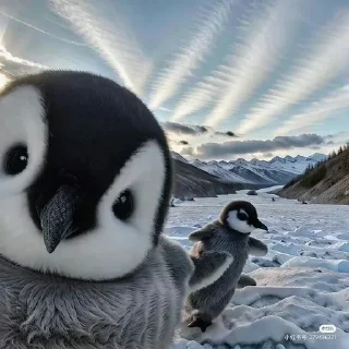 Sticker from pinguin jun