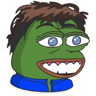 🤪 emoji Pepe Telegram sticker 9 of 28