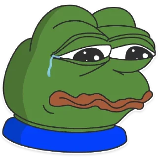 😜 emoji Pepe Telegram sticker 17 of 28