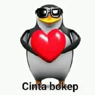 🗿 emoji pinguin bokepnya @distortedbrain Telegram sticker 4 of 25