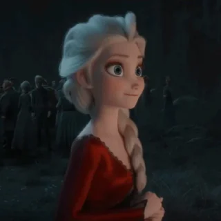 ❄️ emoji Elsa Telegram sticker 24 of 51
