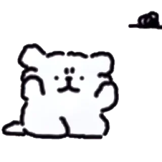 🐶 emoji 可爱修勾 Telegram sticker 13 of 42