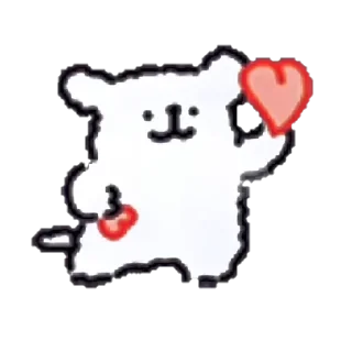 🐶 emoji 可爱修勾 Telegram sticker 9 of 42