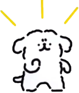 🐶 emoji 可爱修勾 Telegram sticker 12 of 42