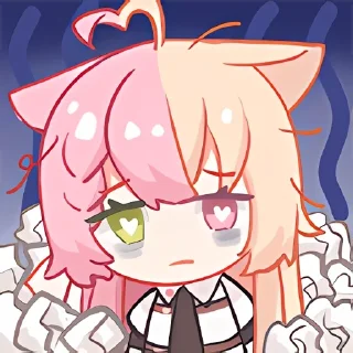 Sticker from 桃井最中Monaka装扮 @MonakaSticker