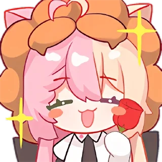 Sticker from 桃井最中Monaka装扮 @MonakaSticker