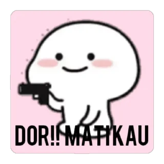 🔫 emoji kangcomot v4 Telegram sticker 23 of 120