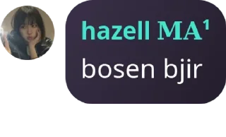 Sticker from ini punya hazel y