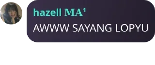 Sticker from ini punya hazel y