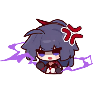 💢 emoji 崩坏3·雷鸣彻空｜@karako_c Telegram sticker 16 of 25
