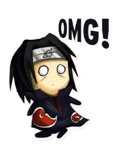 Sticker from NARUTO CHIBI | @COZYFOCX