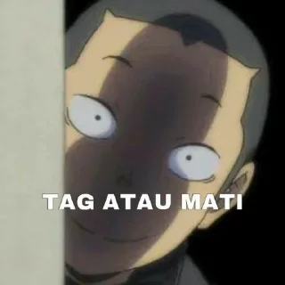 Sticker from Meme anime indo