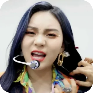 💅 emoji Gfriend set sticker meme Telegram sticker 5 of 87