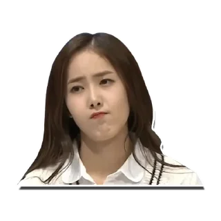 😐 emoji GFRIEND - YC43 - 01 Telegram sticker 12 of 40
