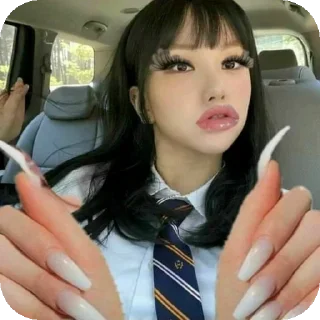 Sticker from Gfriend set sticker meme