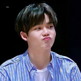 🙂 emoji Hyunsuk Treasure ஐ @roleplayersticker Telegram sticker 18 of 23