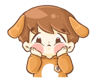 😊 emoji Baby 'B' Ver.2 @bistic Telegram sticker 6 of 40