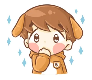😟 emoji Baby 'B' Ver.2 @bistic Telegram sticker 16 of 40