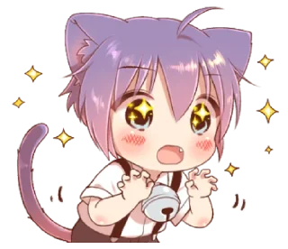 ☘ emoji Boy of A Black Cat V.2 — @slyhterin Telegram sticker 8 of 41