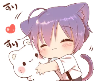 ☘ emoji Boy of A Black Cat V.2 — @slyhterin Telegram sticker 15 of 41