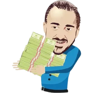 🤑 emoji Evan Telegram sticker 19 of 28